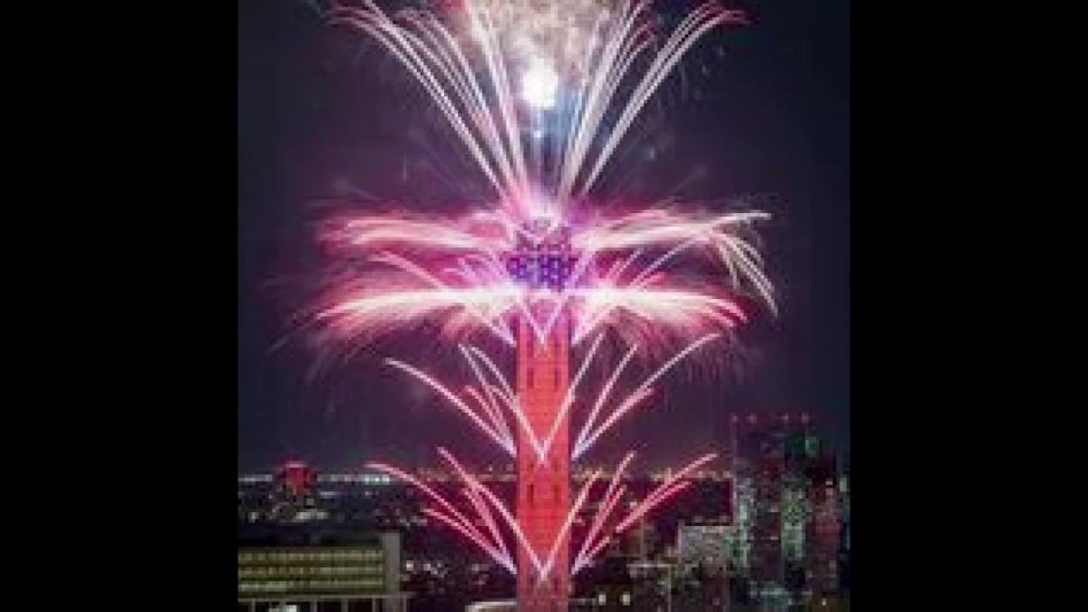 Reunion Tower Fireworks NBC 5 DallasFort Worth