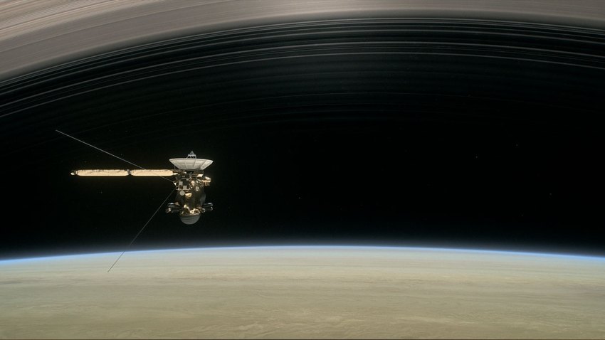 Saturn Cassini Finale