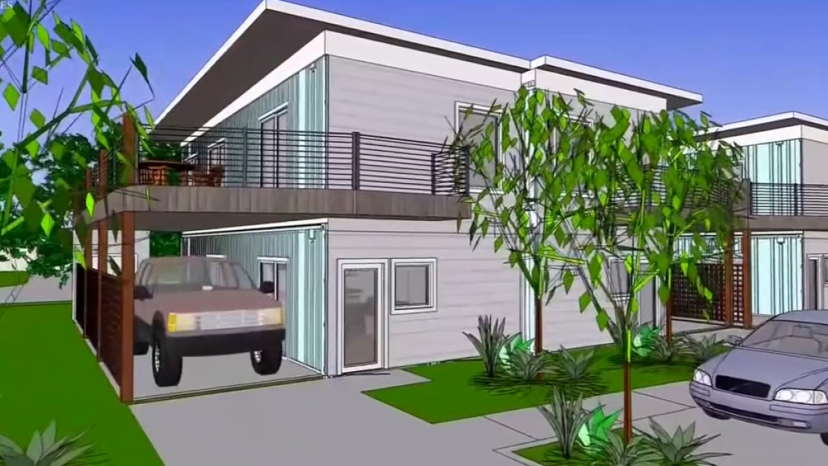 Shipping Container Community Planned For Collin County Habitat