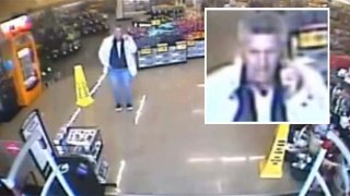 man pictured in Von's store