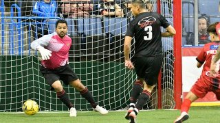 The Dallas Sidekicks play against the Ontario Fury on Wednesday, Feb. 19, 2020.