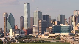 downtown Dallas Skyline