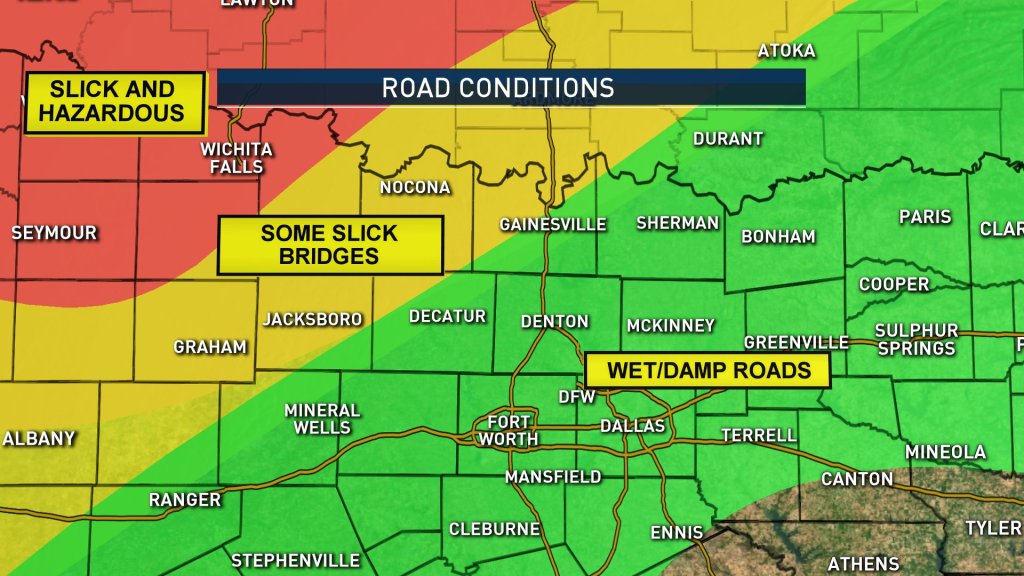 Snow Falls In Denton Light Snow Possible Wednesday Night Nbc 5
