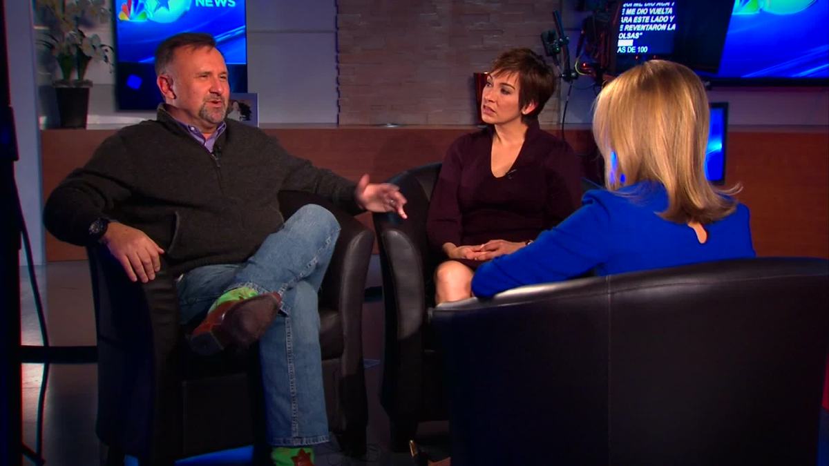 steve lamb deborah ferguson share warning signs following a typical day