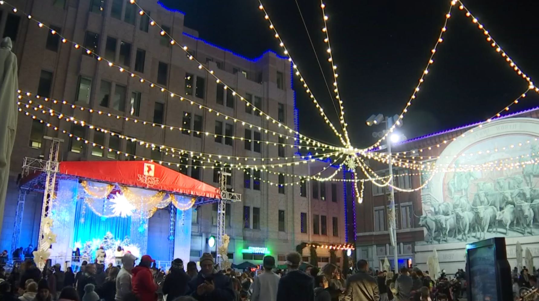 Photos Christmas in Fort Worth’s Sundance Square NBC 5 DallasFort Worth