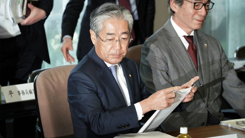 Japan Olympics Takeda Resignation