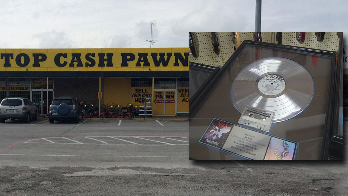 Plano Pawn Shop to Return Platinum Rap Albums NBC 5 DallasFort Worth