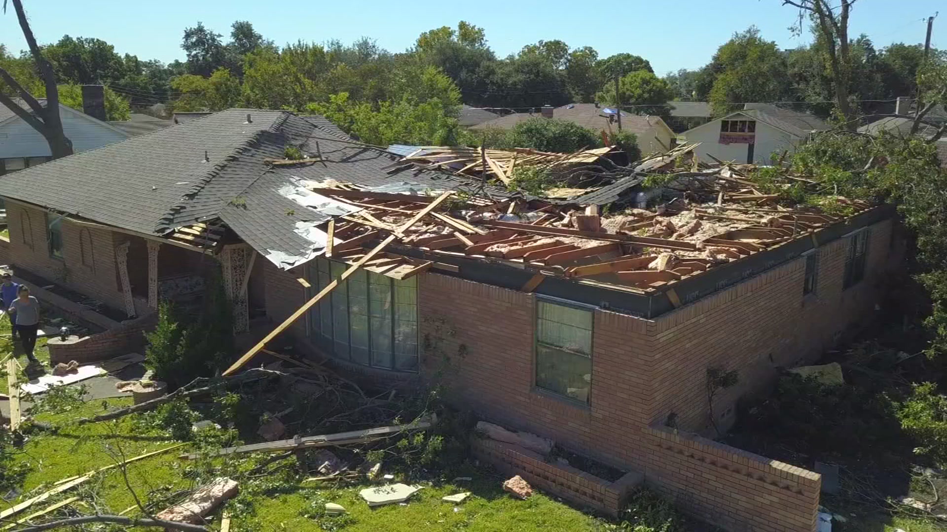 Tornado Damage Dallas, Garland, Midlothian, Rowlett From Oct. 20, 2019