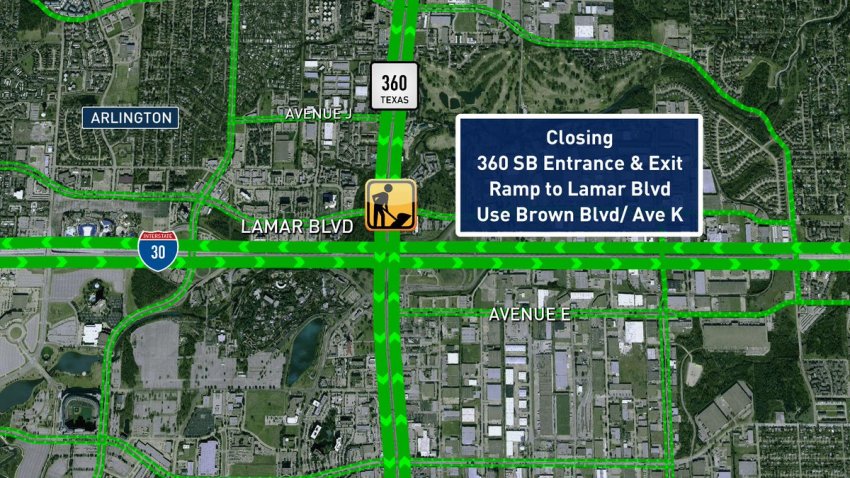 traffic closure_SH360_110718
