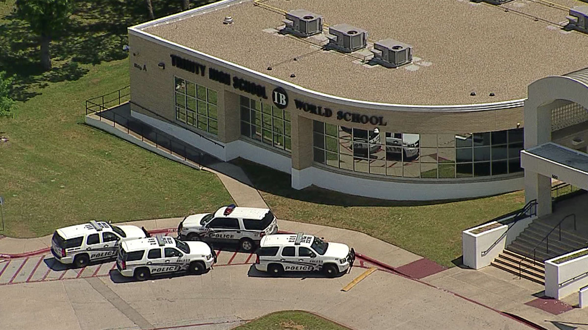 Euless Trinity High School, Midway Park Elementary Locked Down Friday