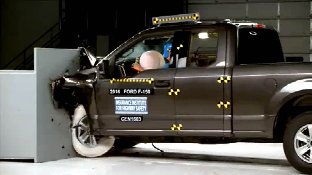 New Crash Test Results on FullSize Trucks NBC 5 DallasFort Worth