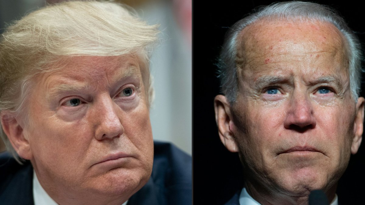 Trump, Biden Fight To Define Campaign's Most Pressing Issues   The