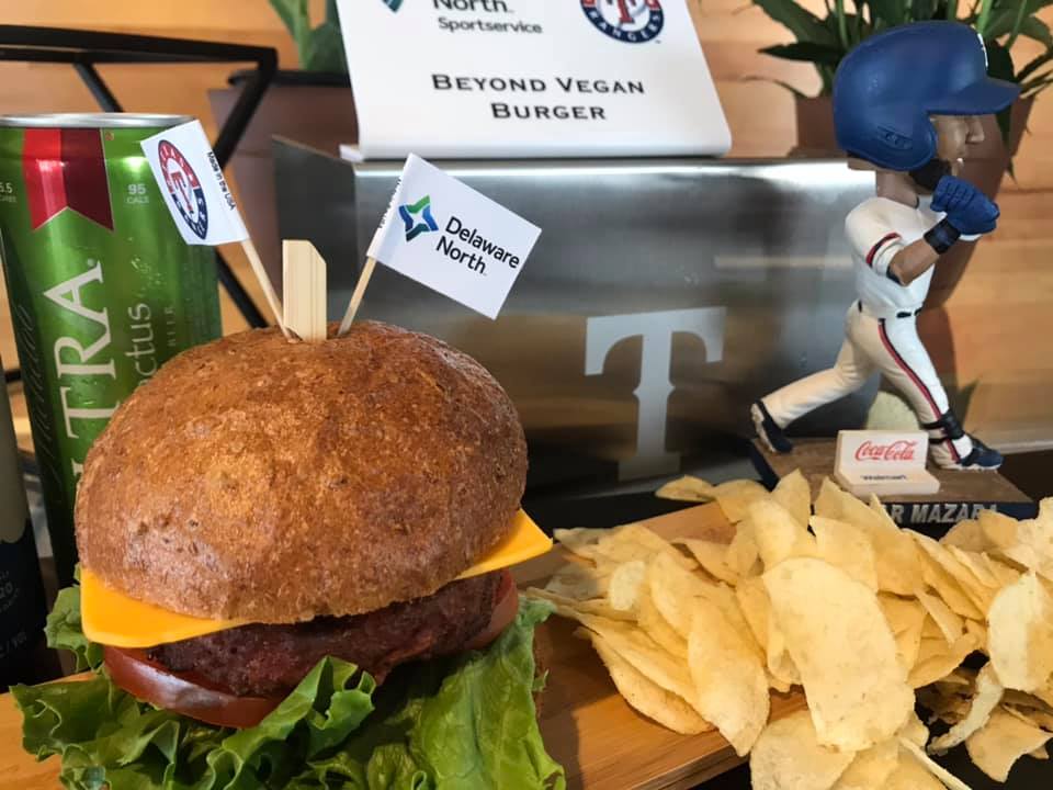 Texas Rangers Unveil A Giant-Sized Burger (And Other Huge Foods