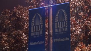 Dallas Marathon Signs