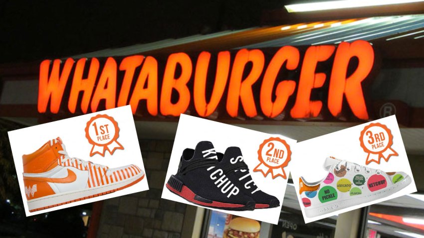 Whataburger Kicks Off Contest For Custom High Tops Nbc 5 Dallas