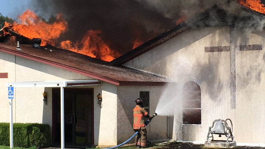 wise county church fire