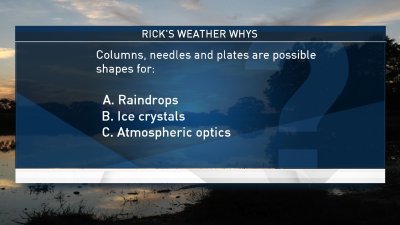 Weather Quiz: Columns, Needles & Plates