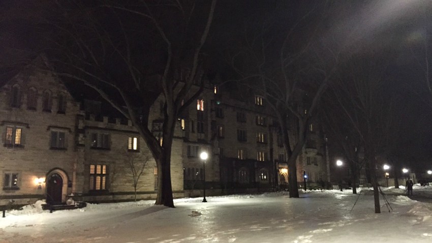 yale campus generic snow