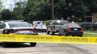 Police were dispatched about 11 a.m. to an assist officer call in the 4900 block of Terry Street, near South Fitzhugh Avenue, where the woman was found dead.
