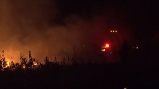 At approximately 3:36 a.m., Dallas Fire-Rescue responded to a call for a grass fire in field near Singleton and North Walton Walker boulevards in West Dallas.