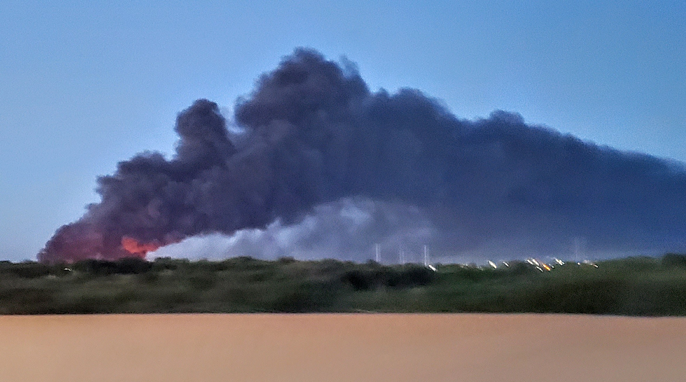 Your Photos Massive Fire at Grand Prairie Plastics Plant NBC 5