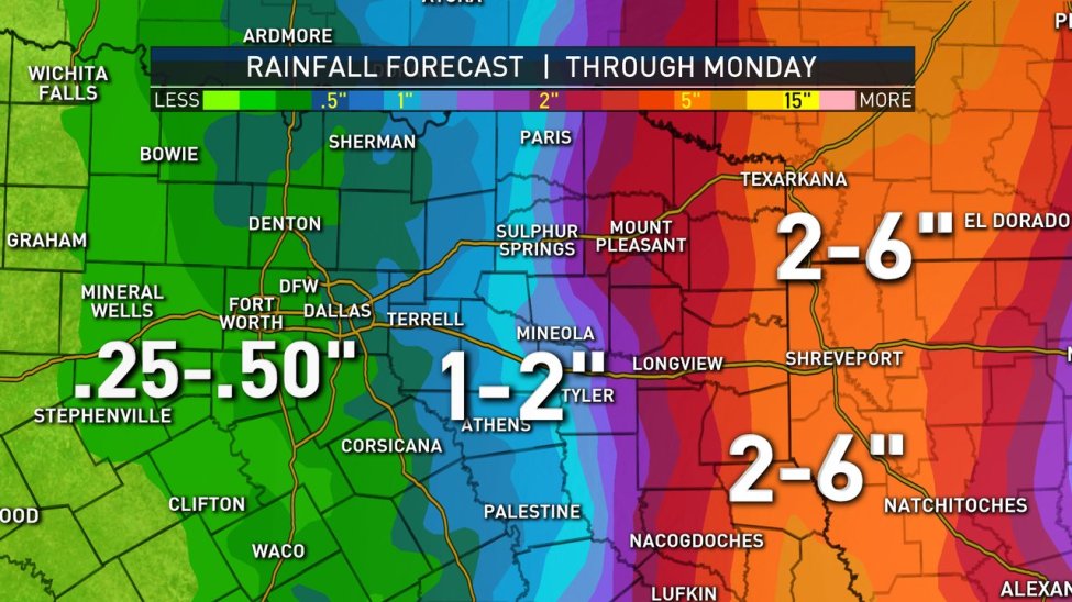 What to Expect in Dallas-Fort Worth as Hurricane Laura Weakens and Moves Inland – NBC 5 Dallas ...
