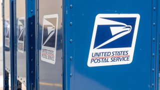 A United States Postal Service mailbox