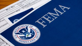 File Image: FEMA US Homeland Security Citizen and Immigration Services Flyer Closeup