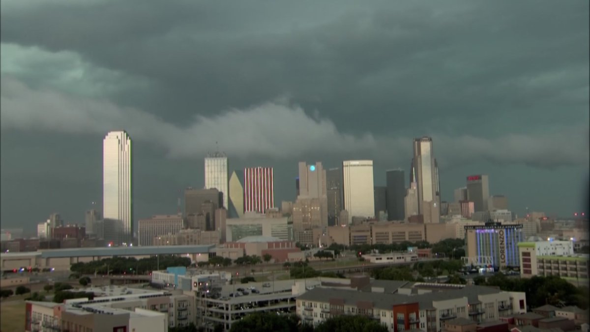 Timelapse Storms Roll Into North Texas Cities Nbc 5 Dallas Fort Worth