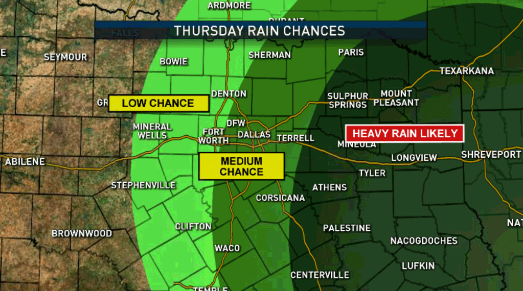 What to Expect in Dallas-Fort Worth as Hurricane Laura Continues to ...