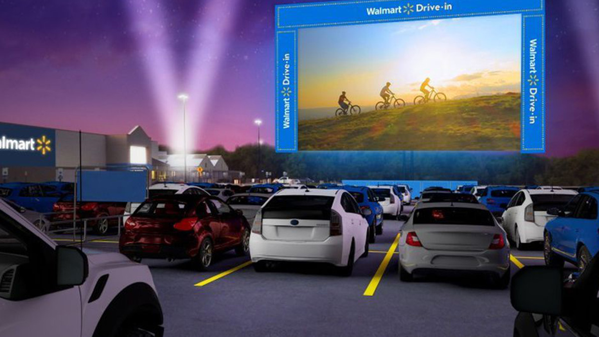 Walmart Launches Pop-Up Drive-In Movie Theaters, Sells Out Within 24 Hours – NBC 5 Dallas-Fort Worth
