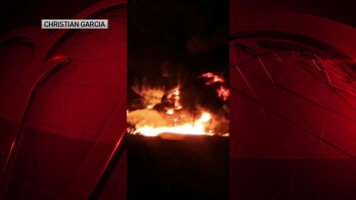 Viewers Shared Their Videos of Plastics Plant Fire NBC 5 DallasFort