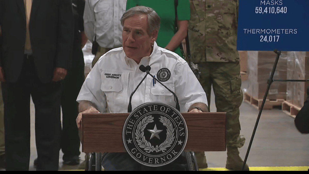 Texas Governor Renews Virus Disaster Declaration – NBC 5 Dallas-Fort Worth