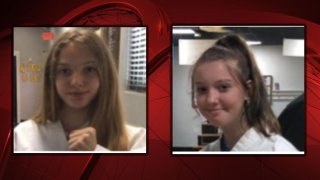 The Texas Department of Public Safety has issued an Amber Alert for two girls from Palo Pinto County.