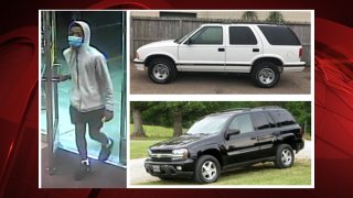 Plano police released a picture of a possible suspect in a recent string of armed robberies.