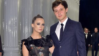 In this Nov. 3, 2018, file photo, actors Billie Lourd (L) and Austen Rydell attend 2018 LACMA Art + Film Gala honoring Catherine Opie and Guillermo del Toro presented by Gucci at LACMA in Los Angeles, California.