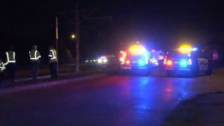 A pedestrian was fatally struck by a Dallas Area Rapid Transit train Friday night in east Oak Cliff, according to the agency.