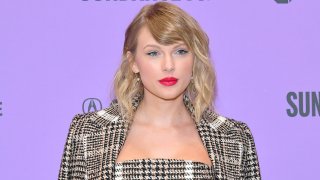 In this Jan. 23, 2020, file photo, Taylor Swift attends the 2020 Sundance Film Festival in Park City, Utah.
