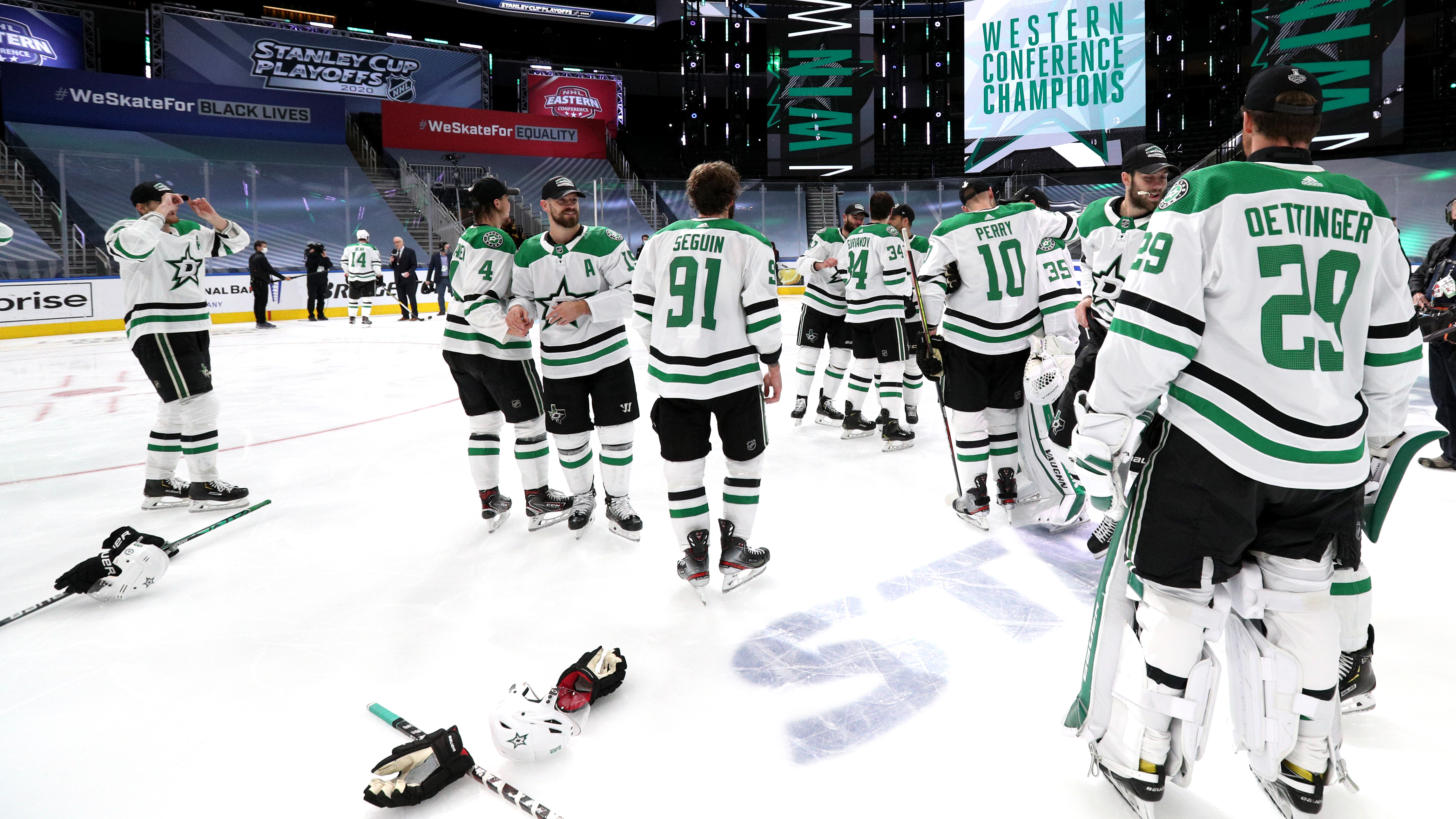 OT thrillers and rematches: A look at Dallas Stars' history in Western  Conference finals