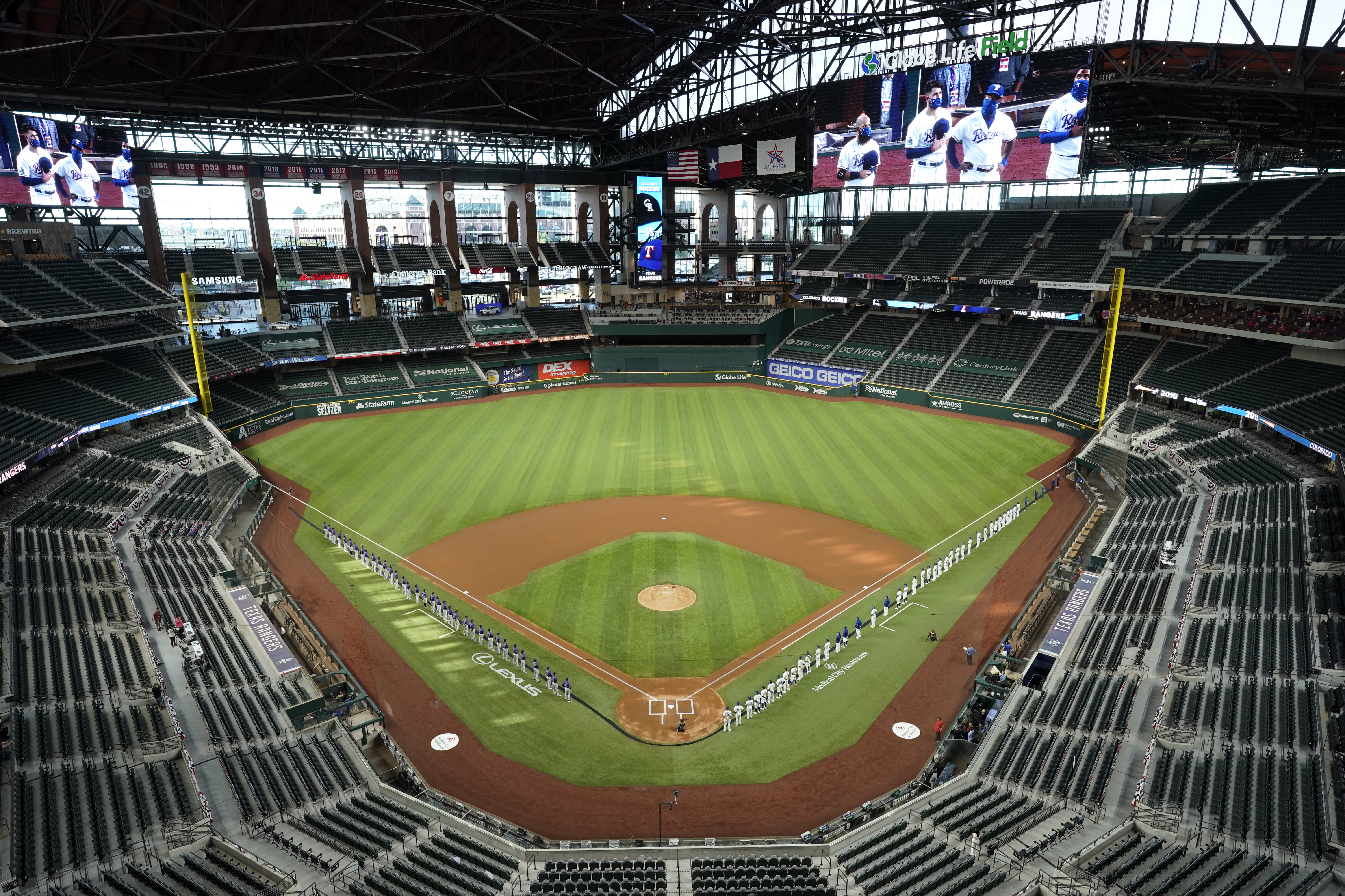Texas Rangers to allow full capacity for games at Globe Life Field in 2021,  announce health and safety protocols, ticket info