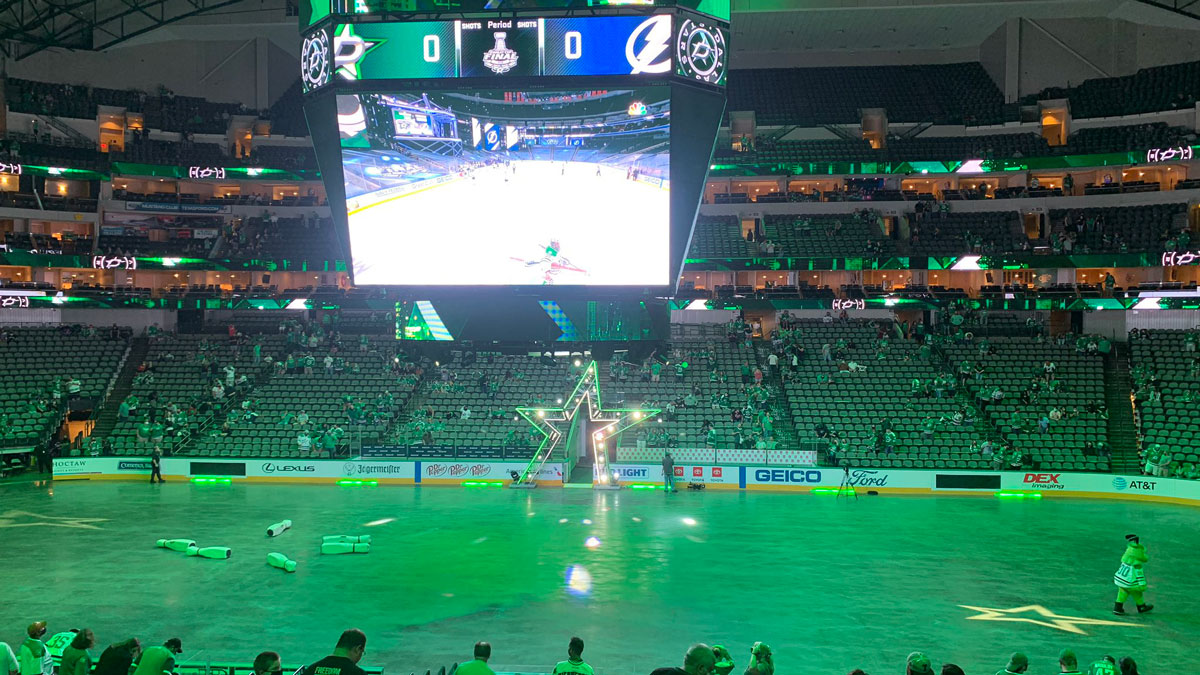 American Airlines Center Hosts Watch Party for Game 1 of Stanley Cup