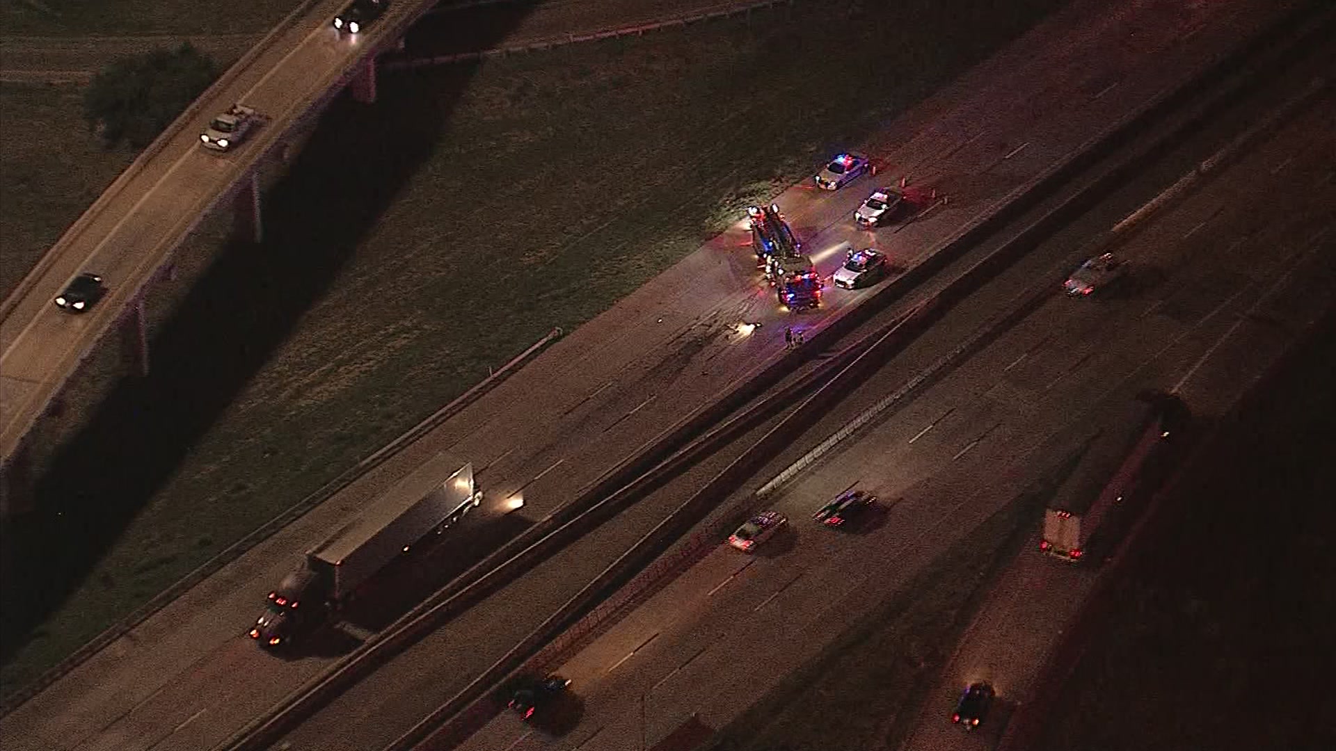 Deadly 18 Wheeler Crash Closes Eastbound I 30 In Mesquite Nbc 5 Dallas Fort Worth
