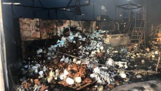 A North Texas school district asked for donations after a recent fire devastated its stock of personal protective equipment.