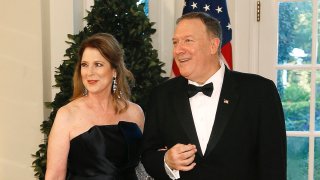 Michael Pompeo (R) and Susan Pompeo