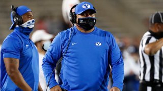 BYU Coach Kalani Sitake