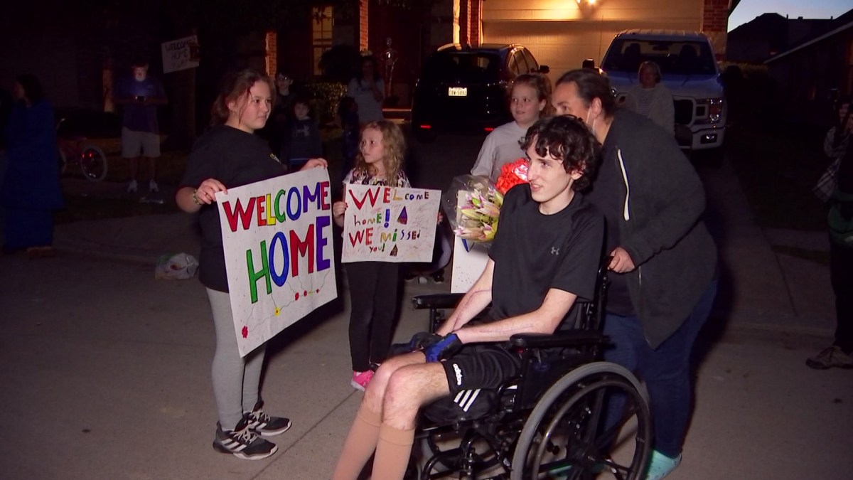 Fort Worth Teen Struck By Lightning in Florida in July Arrives Home to