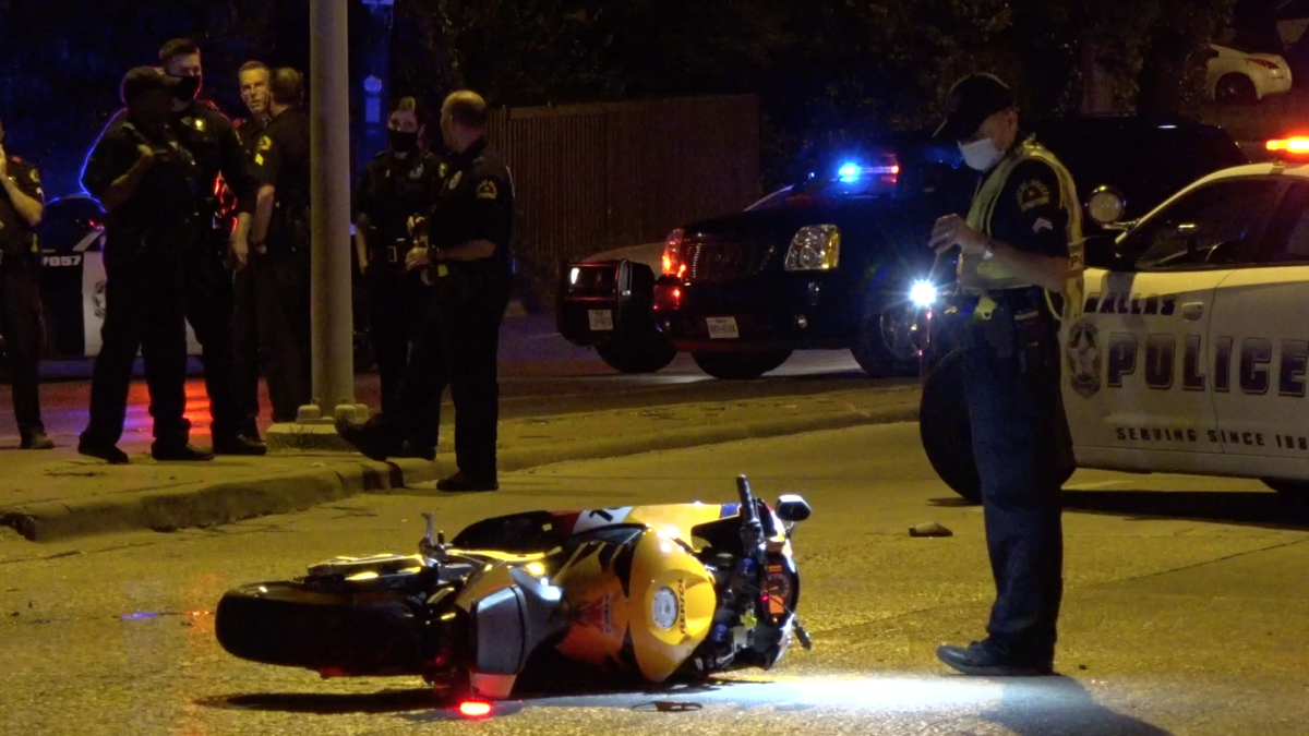 1 Killed in Overnight Motorcycle Crash in Dallas NBC 5 DallasFort Worth