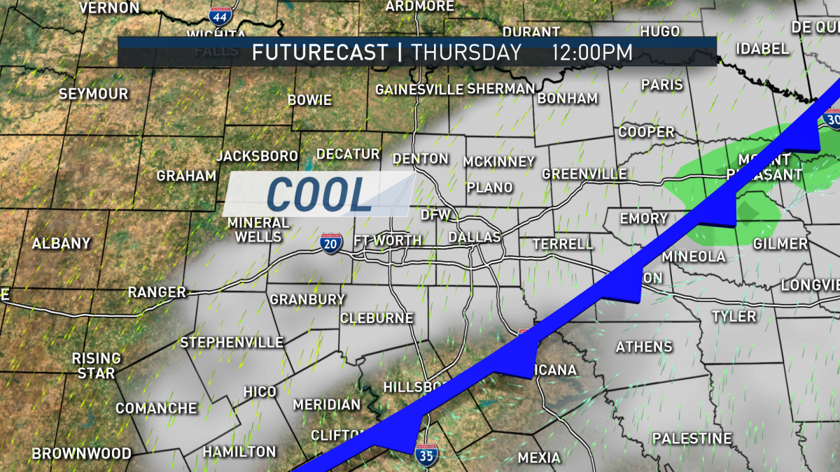90s Return Wednesday, Cold Front Thursday – NBC 5 Dallas-Fort Worth