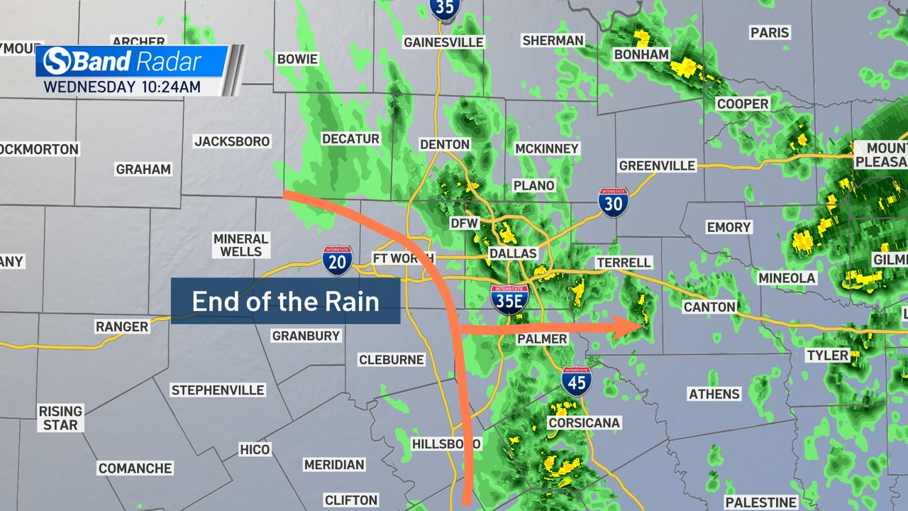 Another Raw, Wet Day Wednesday – NBC 5 Dallas-Fort Worth