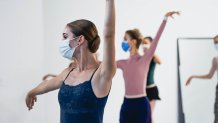 Avant Chamber Ballet 2020-2021 season premiere rehearsal
